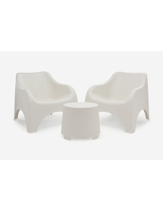 CONJUNTO RESINA CLOUD BLANCO 79,5X81X76 2