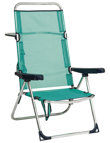 SILLA PLAYA ALUM ALTA MULTIPOS. FIBRELINE
