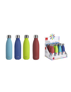 BOTELLA TERMO INOX COLORFULL DOBLE PARED 500 ML 2