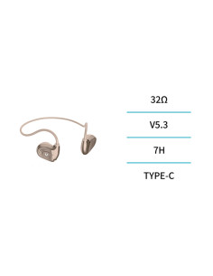 Auricular Bluetooth deportivo UNICO oro 2
