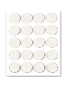 FIELTRO ADHESIVO BLANCO BL15 22 MM 2