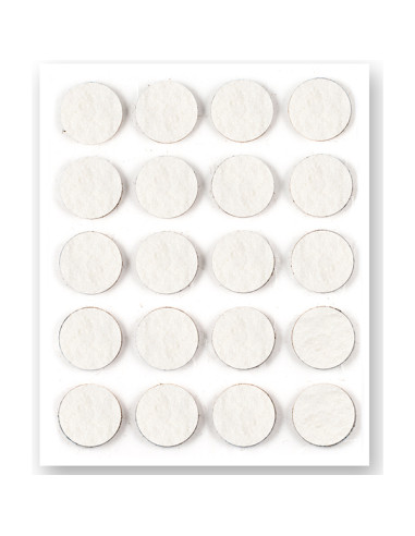 FIELTRO ADHESIVO BLANCO BL15 22 MM
