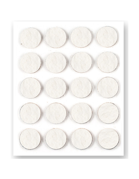 FIELTRO ADHESIVO BLANCO BL15 22 MM
