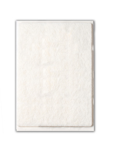 FIELTRO ADHESIVO BLANCO BL1 85X100 MM