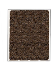 FIELTRO ADHESIVO MARRON BL1 85X100 MM 2