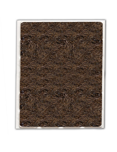 FIELTRO ADHESIVO MARRON BL1 85X100 MM