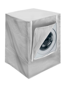 FUNDA LAVADORA CARGA FRONTAL GRIS 78X58X73CM 2