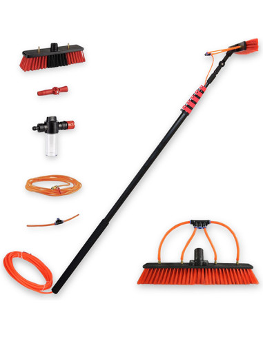 Escoba extensible Tayg 4,6 m con paso de agua