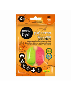 PULSERA ANTIMOSQUITOS SILICONA 2U 2