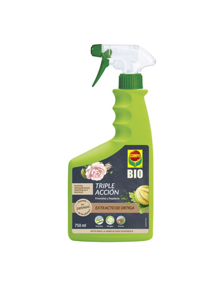 INSECTICIDA TRIPLE ACCION NATURAL 750 ML