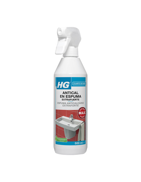 LIMPIADOR ANTICAL ESPUMA EXTRAFUERTE 500 ML