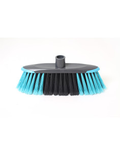 ESCOBA ANTICHOQUE GRIS/AZUL 2