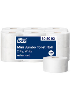 HIGIENICO INDUST 2CAPA-PQ.12UD 160 M 2