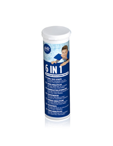 TIRAS ANALISIS 6 en 1 CLORO/PH