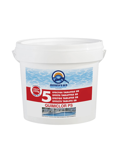 CLORO PS 5 EF. TABLETA 250 G 5 KG