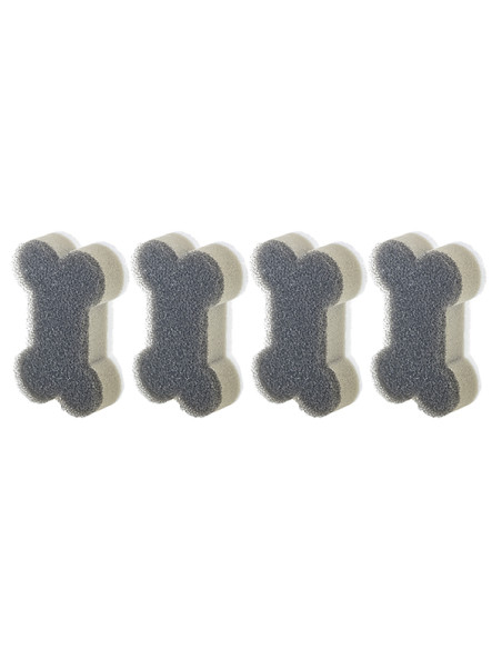 ESPONJA HUESO MASCOTAS PACK 4U