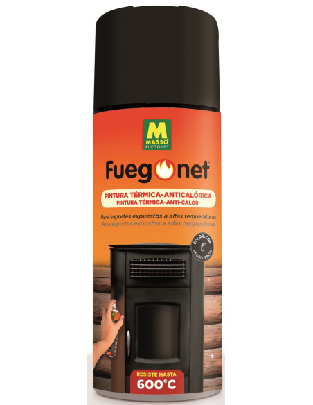 PINTURA ANTICALORICA AER NEGRA 400 ML