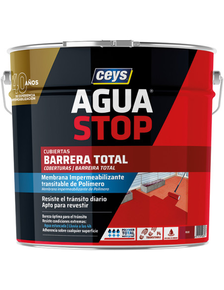 ANTIGOTERAS BARRERA TOTAL ROJO 4 KG