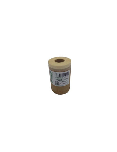 PAPEL KRAFT PLUS C/CINTA 20 M 10 CM