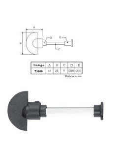 MULETILLA CON BOTON DE SEGURIDAD 50 MM 2