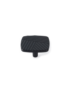 POMO NEGRO MATE SURCOS ZAMAK 2