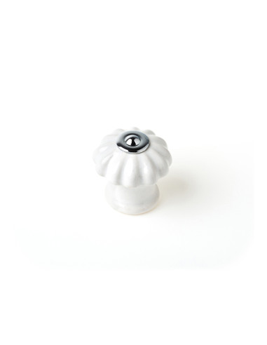 POMO PORCELANA BLANCO 28 MM