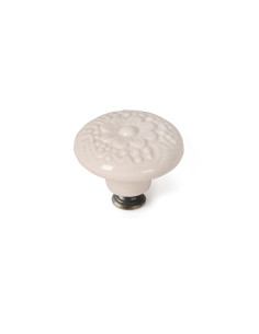 POMO PORCELANA BLANCO 44 MM 2