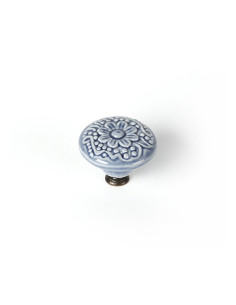 POMO PORCELANA AZUL 44 MM 2