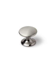 POMO NIQUEL SATINADO ZAMAK 23X30 MM 2
