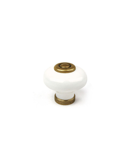 POMO BLANCO/CUERO VIEJO 31 MM