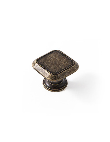 POMO ZAMAK CUERO VIEJO 30 MM