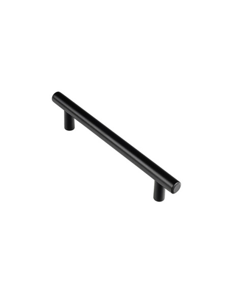 TIRADOR INOX NEGRO MATE 128 MM
