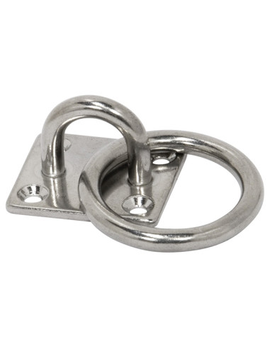 PLACA CUAD. C/A SOLD INOX A316 5 MM