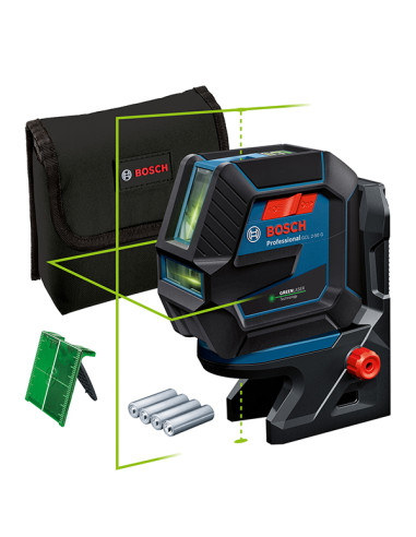 Bosch GCL 2-50 G Professional verde + soporte RM10
