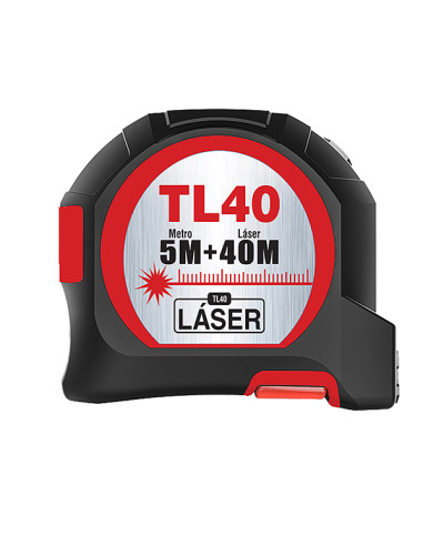Flexómetro láser TL40 5 m + 40 m recargable | Artigas