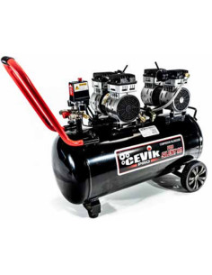 COMPRESOR SILENCIO 3HP 8 BAR 80 L 2