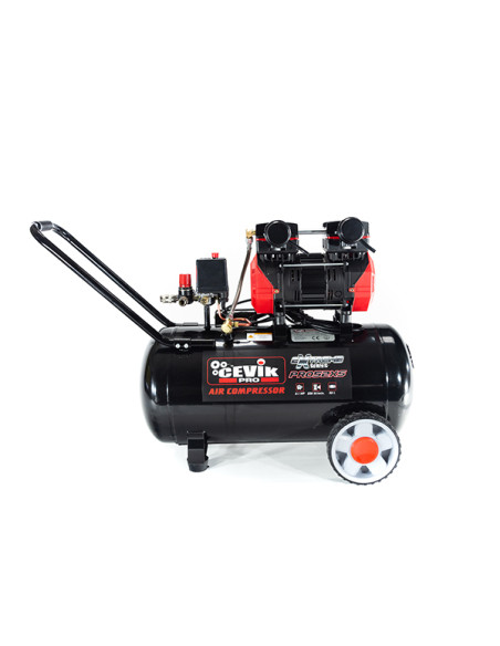 COMPRESOR SILENCIO 2HP S/ACEIT 8 BAR 50 L