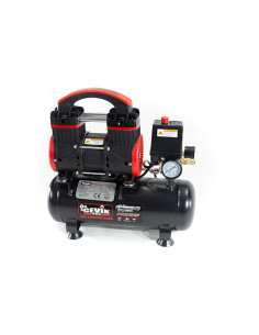 COMPRESOR SILENCIO 1HP S/ACEIT 8 BAR 6 L 2