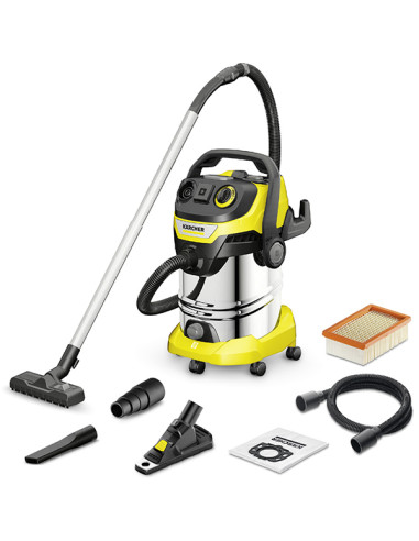 ASPIRADOR SECO LIQUIDO 30LT WD6 PS+DCC 1300 W