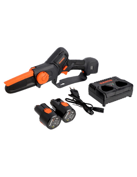 Motosierra Bahco BCL104 a batería 90 mm con baterías