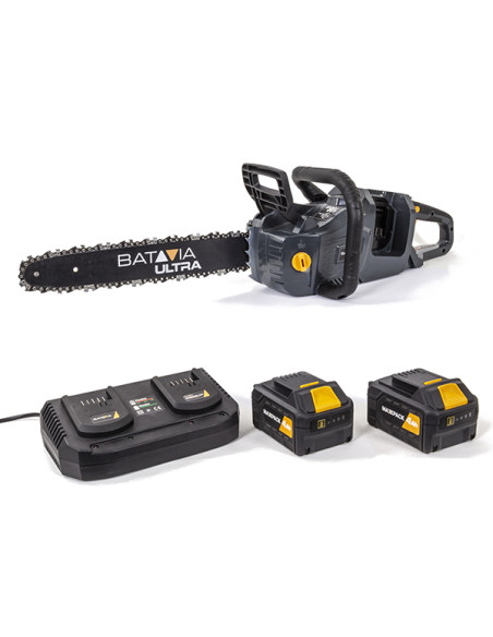 MOTOSIERRA BAT ULTRA 4AH 46CM 18V X 2