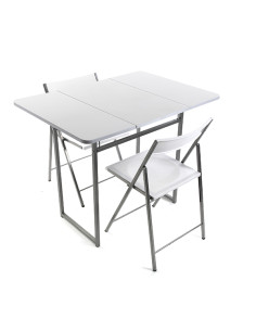 MESA PLEGABLE + 2 SILLAS ANDREA 2