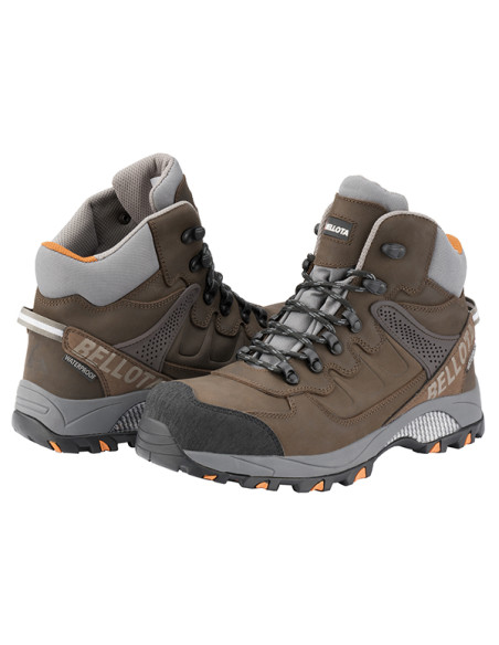 BOTA PIEL MARRON AGRO S3+PUN 45