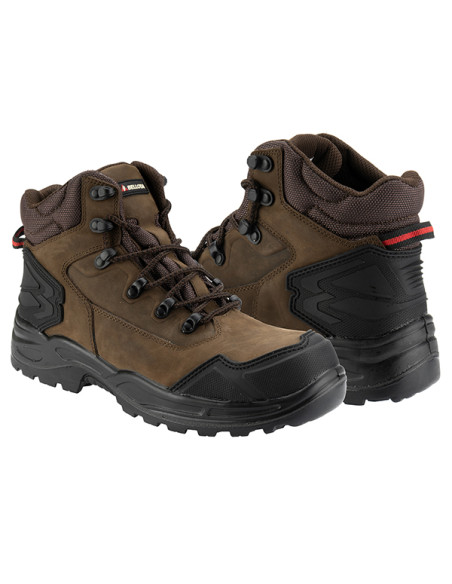 BOTA PIEL CONSTRUCCION S3S MARRON 37