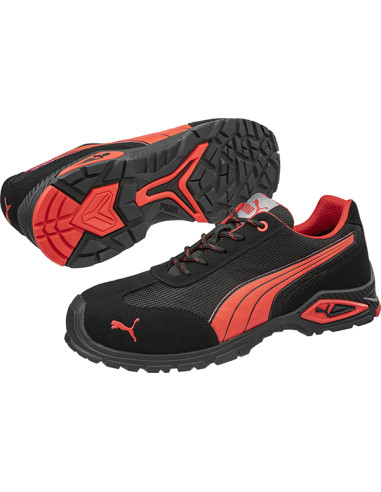 ZAPATO S1P MADRID LOW NGR/RJO 41