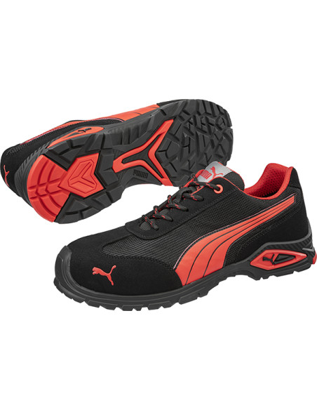ZAPATO S1P MADRID LOW NGR/RJO 42