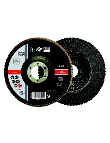 DISCO LAMINAS POLIFAN Z40 125 MM