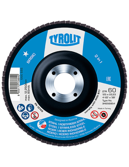 DISCO LAMINAS ZA-40 Q-B 115X22,2MM
