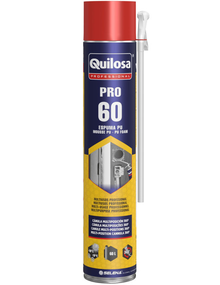 ESPUMA POLIURETANO CANUL PRO 60 750 ML