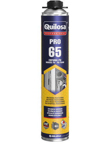 ESPUMA POLIURETANO PISTO PRO 65 750 ML